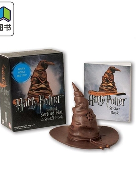Harry Potter Talking Sorting Hat and Sticker Book 大音