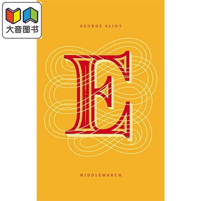 预售 米德尔马契 Penguin Drop Caps Middlemarch 英文原版 George Eliot 大音