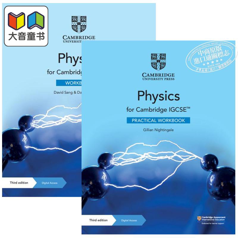 NEW Cambridge IGCSE Physics Workbook/Practical Workbook新剑桥物理课程学习练习册/实践练习册可选含答案-封面