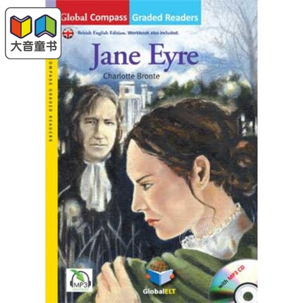 Global ELT Graded Reader 世界经典名著分级阅读读物 B2 Jane Eyre 简爱 英文原版有声改编 附音频CD 英式英语