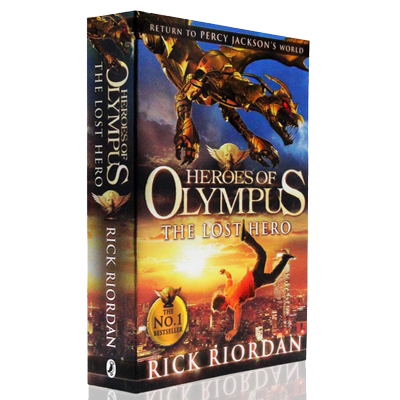 Heroes of Olympus #1 The Lost Hero 奥林匹斯英雄 失落的英雄 英文原版 波西杰克逊系列青少年小说 Percy Jackson Rick Rio