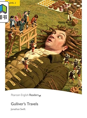 Pearson English readers格列佛游记Gullivers Travels培生英语分级读物2级 初中-高中 蓝思值580L中心词600 原版 大音