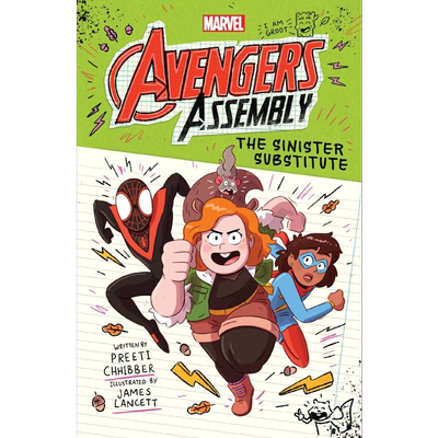 The Sinister Substitute Marvel Avengers Assembly #2 复仇者联盟学院2 英文原版进口图书 儿童章节书 8岁以上