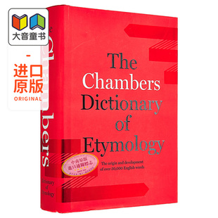 预售 Chambers Dictionary of Etymology 英文原版 钱伯斯英语词源字典