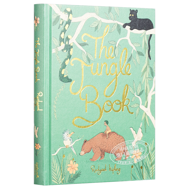 The Jungle Book 英文原版 经典小说收藏版系列丛林奇谭 Rudyard Kipling