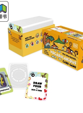 Mrs Wordsmith Vocabularious Card Game Ages 7–11 (Key Stage 2) (UK)DK 沃德史密斯夫人词汇游戏卡 大音