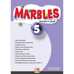 黑布林少儿英语课程 5级别 教师用书 含在线资源Marbles Teacher’s Book 5 + app + e-zonekids英文原版 教学 大音