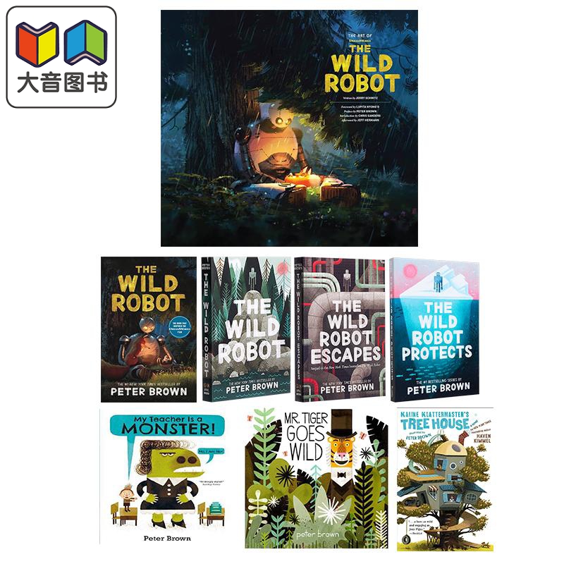 荒野机器人系列英文原版