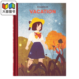 进口图书 大音 VACATION 儿童图画图像小说漫画读物 图画故事 小初文学 Blexbolex 英文原版 7岁 桥梁漫画 精装 假期