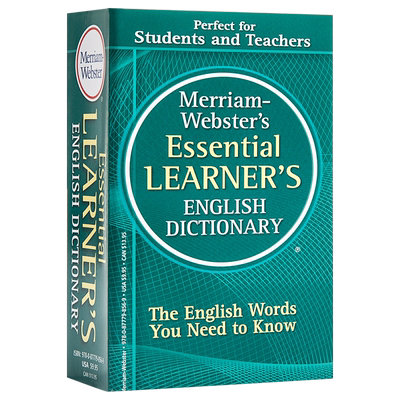 麦林韦氏英语字典词典辞典系列 Merriam Websters Essential Learner's English 英文字词典 英英 英文原版进口工具书