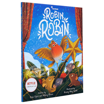 Briony May Smith Robin Robin 小鸟罗宾 Netflix网飞热播卡通动画剧集 英文原版 进口图书 儿童故事绘本 3岁以上
