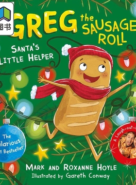 Greg the Sausage Roll: Santas Little Helper 香肠卷格雷格：圣诞的帮手 英文原版进口图书 儿童绘本图画书童书 大音
