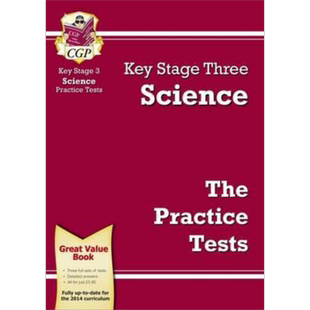 CGP KS3 Science Practice Tests CGP KS3 科学实践测试 英文原版教材 大音