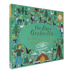 The Story Orchestra 故事管弦乐队 In the Hall of the Mountain King 在山王的大厅里 儿童有声读物 发声书 英文原版 精装?