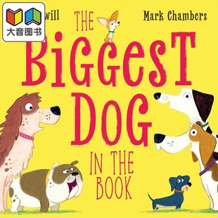 进口童书 很大 the Dog The 动物故事图画书 Book 6岁 亲子读物 Biggest 儿童绘本 狗 DK绘本 大音 英文原版