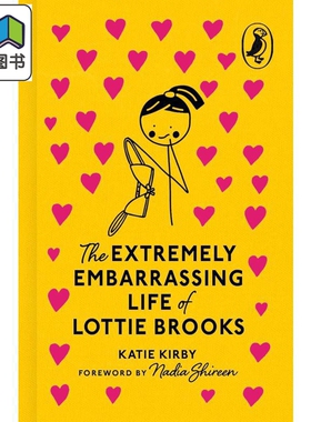 企鹅小书 布面彩边 洛蒂布鲁克斯极其尴尬的一生The Extremely Embarrassing Life of Lottie Brooks 原版 珍藏版 大音