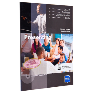 Presenting B1-B2 Coursebook Business Communication Skills商务沟通技巧系列：演讲技能B1-B2课本 含音频CD 大音