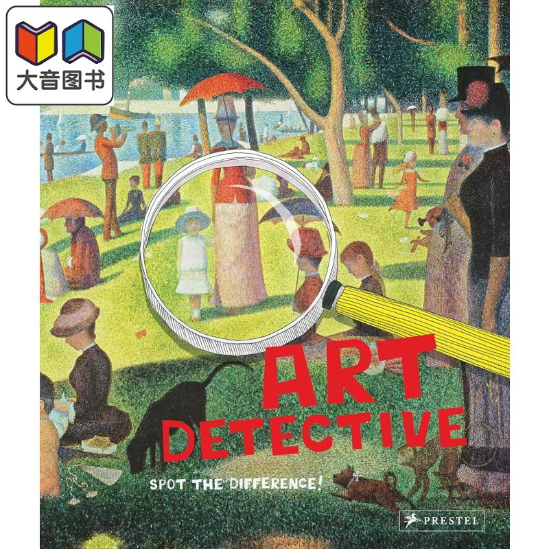 艺术侦探找出不同之处 Doris Kutschbach Art Detective Spot the Difference英文原版进口儿童绘本名画鉴赏大音