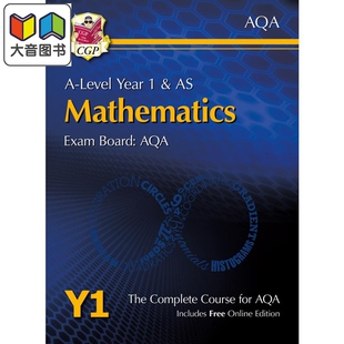 学生书籍与在线版 CGP教辅 级和 英国原版 Year AQA Student Level Maths for 数学 大音