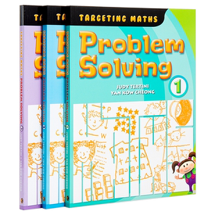 【新加坡数学教辅】Targeting Maths - Problem Solving 1-3级 应用题解题辅导 数学建模 三册套装