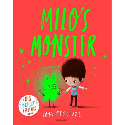 Tom Percival Milo's Monster a Big Bright Feelings Book 儿童情绪管理坏情绪的美洛 英文原版儿童早教精品绘本 大音