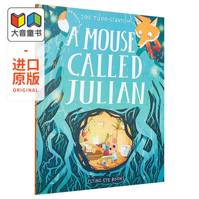 A Mouse Called Julian小老鼠茱莉安 英文原版小初文学 故事图画书绘本 桥梁漫画图像小说 Joe Todd Stanton 平装 大音