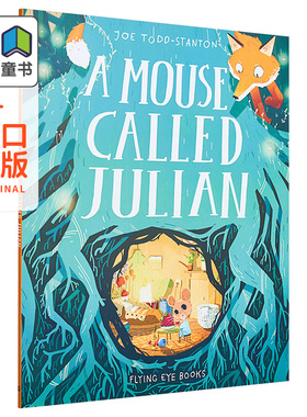 A Mouse Called Julian小老鼠茱莉安 英文原版小初文学 故事图画书绘本 桥梁漫画图像小说 Joe Todd Stanton 平装 大音
