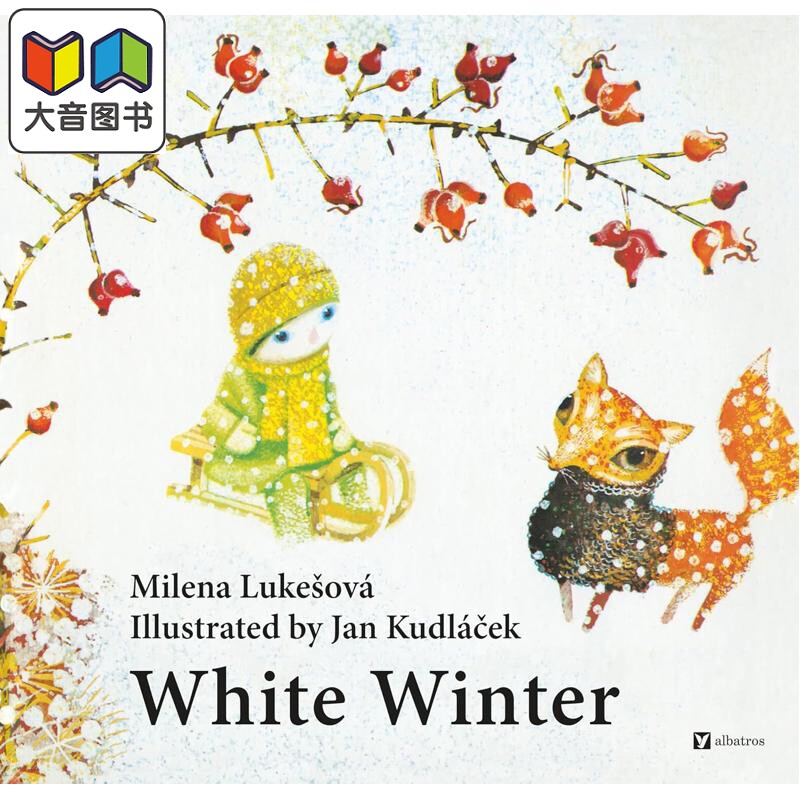 白色冬日WhiteWinter绘本