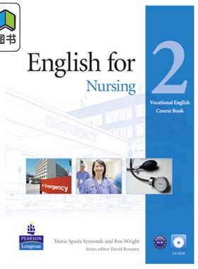培生职业英语系列 Vocational English for Nursing Level 2 Course Book CD-ROM 护理英语教材2 带光盘 英文原版