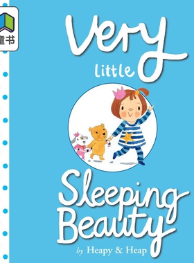 Sue Heap Very Little Sleeping Beauty 小小睡美人 儿童绘本 经典童话故事改编 小初文学 进口图书英文原版4-7岁 大音