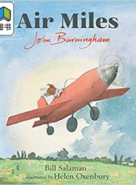 John Burningham Air Miles  约翰伯宁汉小狗的旅程 英文原版儿童绘本 故事绘本 3到6岁 大音