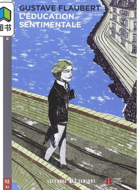 预售 法文原版ELI Young Adult Readers French B2: L'Education sentimentale 情感教育 法语学习分级阅读读物 含音频 大音