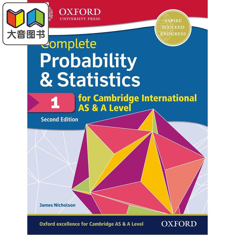 Complete Probability & Statistics 1 Cambridge International AS & A Level 剑桥国际ASALevel概率与统计1教材 大音