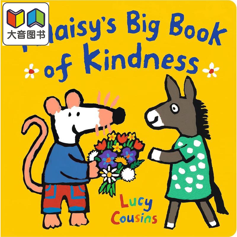 小鼠波波的温暖大书 Maisys Big Book of Kindness英文原版儿童绘本动物故事图画书精装绘本进口Lucy Cousins大音