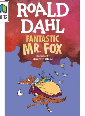 Roald Dahl Fantastic Mr Fox 罗尔德达尔 罗达尔 英文原版 了不起的狐狸爸爸 儿童文学 7-10岁 小学生绘本故事书 进口图书