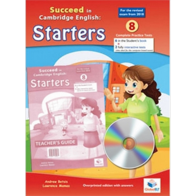 GLOBAL ELT A1 YLE Starter  8 Practice Tests Teacher's Edition with CD & Guide 英文原版 练习测试教师版含光盘 + 教师指南