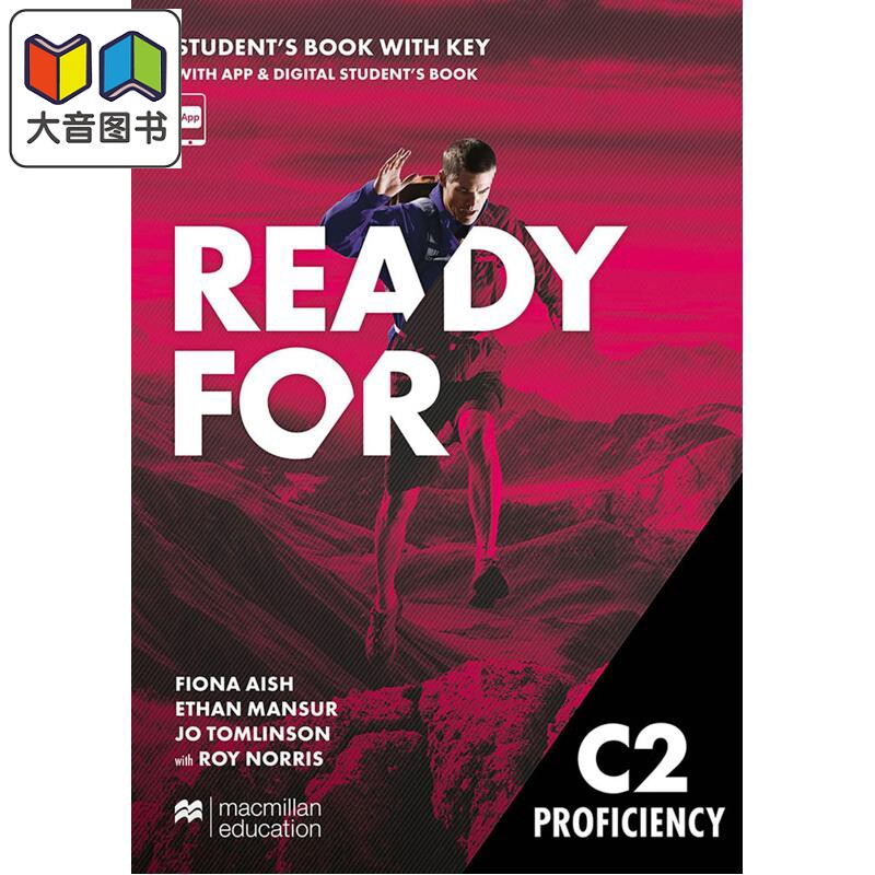 剑桥CPE考试备考学生用书含答案配电子书和App Ready for C2 Proficiency Students Book with Key and App  大音