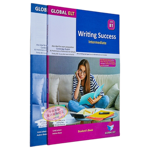 成功写作B1级PET考试适用 自学版 Writing Success - Level B1 - Self-study Edition 英文原版进口 英语自学指南 大音
