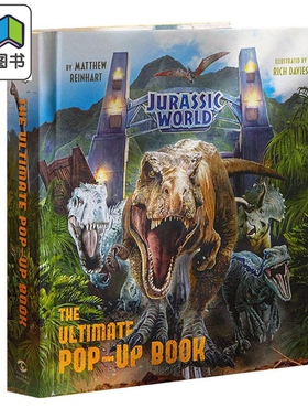 侏罗纪世界 Jurassic World 英文原版 Matthew Reinhart 童书 大音