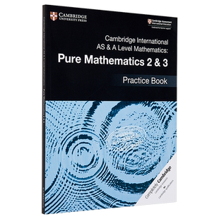 预售 Cambridge AS ALEVEL Pure Mathematics 2&3 Practice Book 英文原版 剑桥正版国际考试数学教材练习册