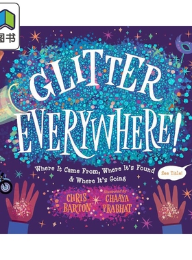 到处闪闪发光 Chaaya Prabhat Glitter Everywhere 英文原版 儿童科学绘本 少儿知识图画书 精装绘本 进口图书 大音