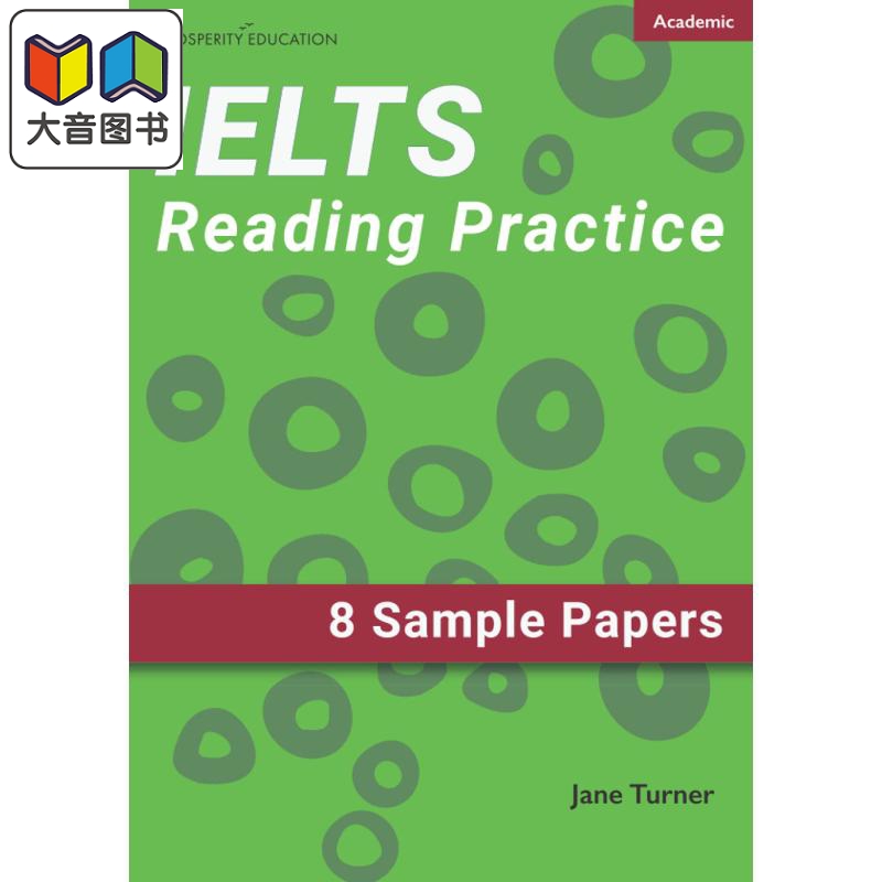 IELTS Academic Reading Practice Eight practice tests 雅思考试学术阅读练习8套模拟测试试题英文原版进口图书 大音