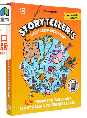 Mrs Wordsmith Storyteller’s Illustrated Dictionary DK:沃德史密斯夫人复述故事学习词典2阶 英文原版 儿童读物 大音