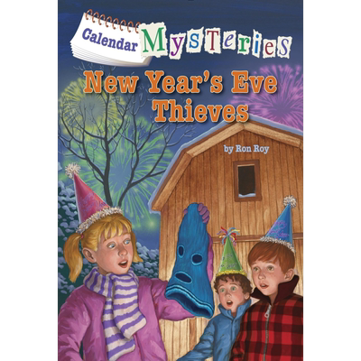 月份的秘密 大除夕的小偷 Calendar Mysteries 13 New Years Eve Thieves AtoZ姐妹篇儿童章节书英文原版小初文学 大音