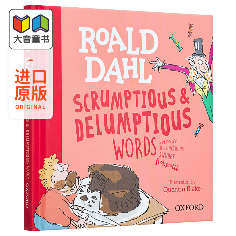 roald dahls scrumptious words儿童教辅书识词典英文原版