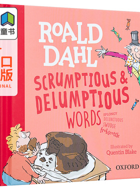 Roald Dahl'S Scrumptious Words儿童教辅书识词典英文原版