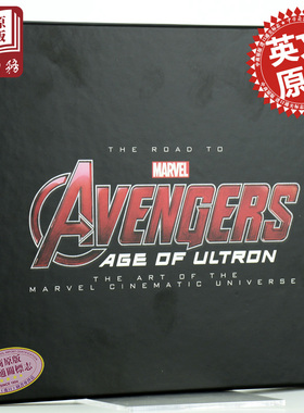 The Art of the Movie 系列 The Road to Marvels Avengers Age of Ultron 复仇者联盟之奥创纪元漫威电影设定集艺术画册 英文原版