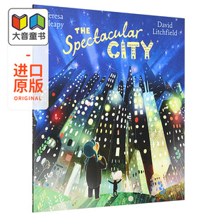 Litchfield 系列精品绘本 City 城市景观 壮观 The David 6岁 英文原版 亲子少儿共读故事图画书儿童读物 Spectacular