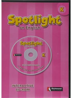Spotlight K INTERACTIVE CD-ROM英文原版 美国小学英语K级别教学互动光盘