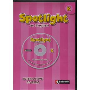 ROM英文原版 Spotlight INTERACTIVE 美国小学英语K级别教学互动光盘